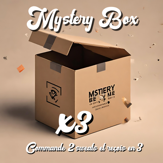Box mystère - 3 sweats pour le prix de 2